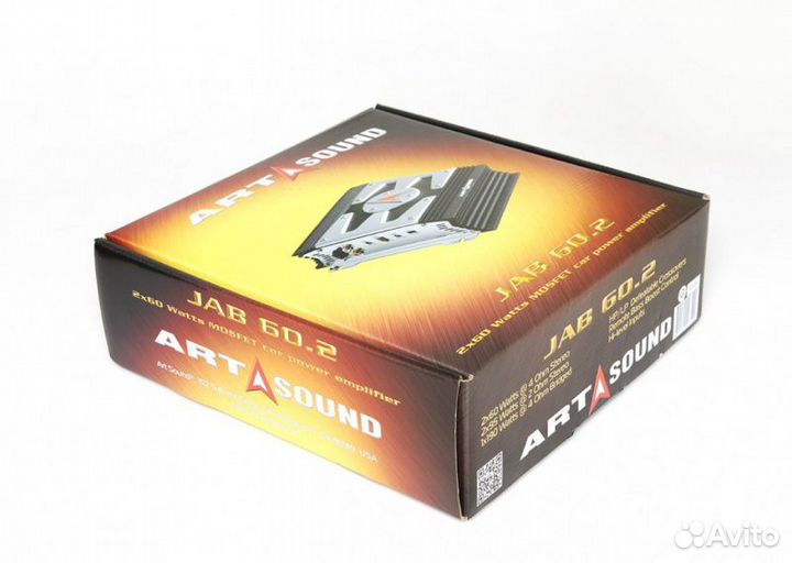 2-канальный усилитель Art Sound JAB 60.2 Grey