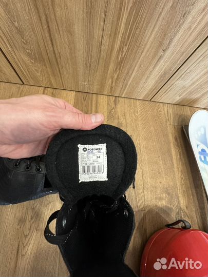 Коньки хоккейные Нордвей р34