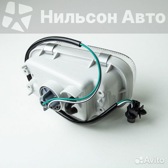 Туманка MMC canter 1994-2003 г, белая, depo