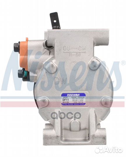 Компрессор кондиционера hyundai accent (RB) (11