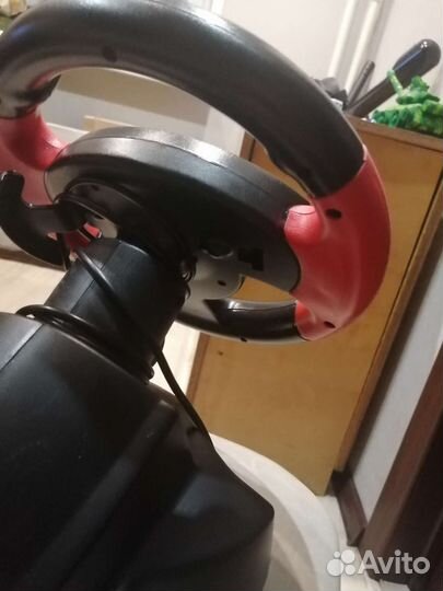 Игровой руль с педалями для пк