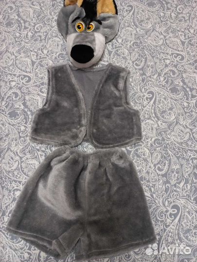 Карнавальный костюм волк