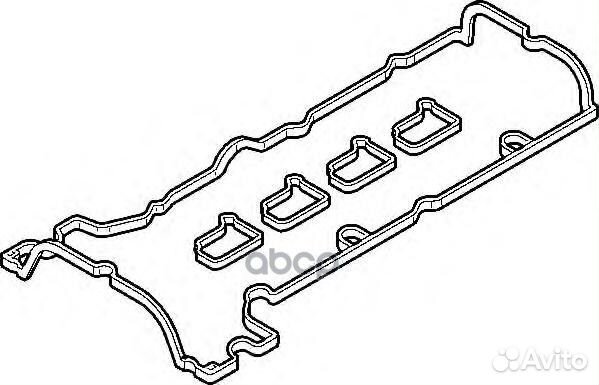 Комплект прокладок крышки клапанов 428490 Elring