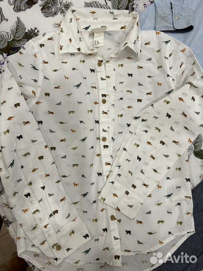 Рубашка на мальчика 134