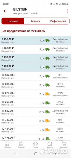 Амортизатор bilstein Opel Corsa D