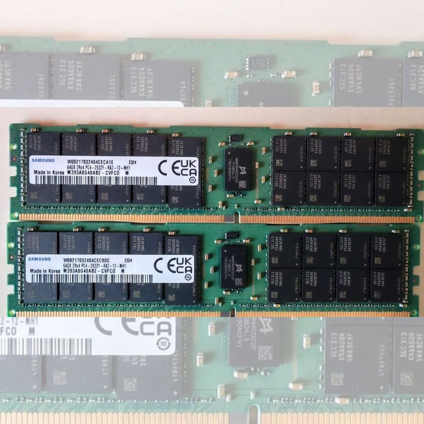 [M393A8G40AB2-CVF] Rdimm Samsung 64gb 2933 Юрлицам M393a8g40ab2-Cvf
