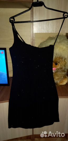 Платье чёрное