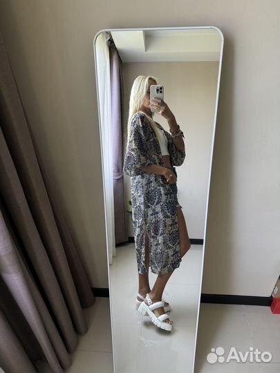 Накидка пляжная туника