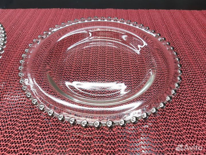 Блюдо и крышки-куполы прозрачные