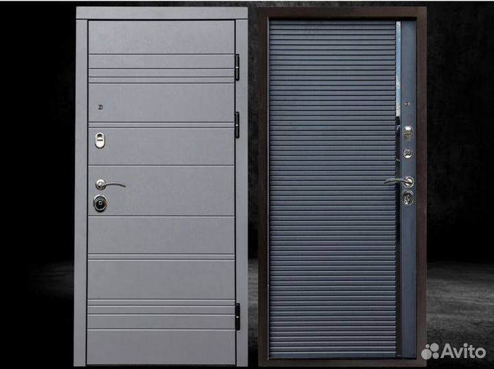 Двери входные новые уличные