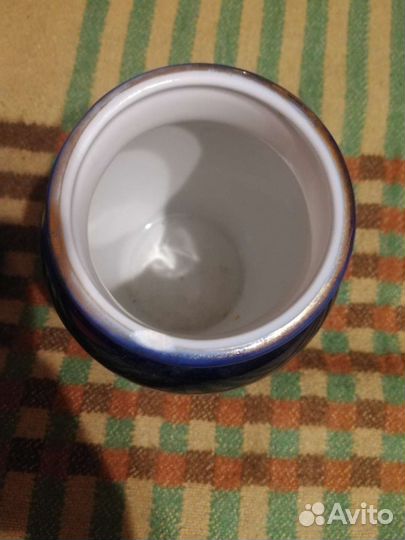 Ваза для цветов СССР Москва фиолет цвет