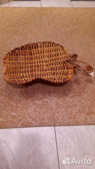 Фруктовница плетеная новая