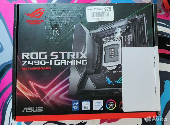 Asus ROG strix Z490-I gaming