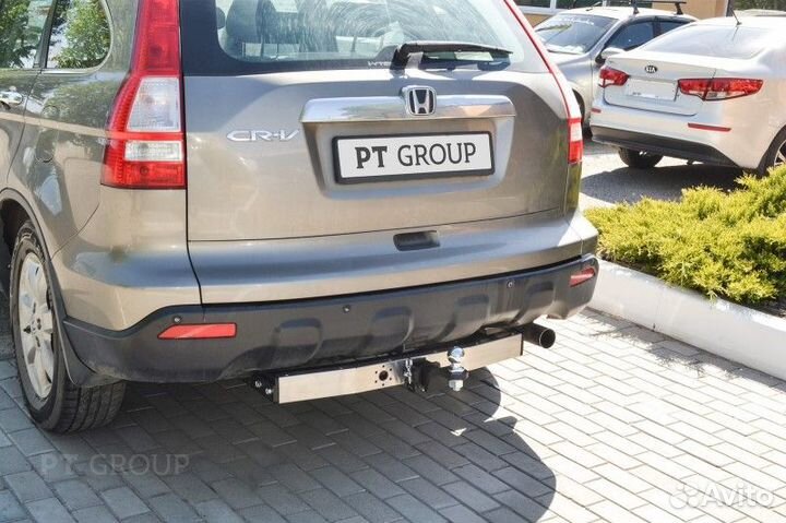 Фаркоп honda CR-V 2007-2012 /съемный квадрат/ с не