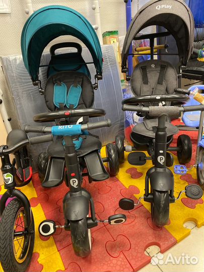 Трехколесный велосипед QPlay rito QA6