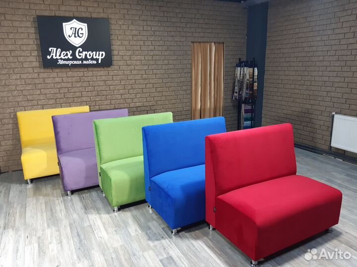 Мягкая мебель для кафе и ресторана с фабрики