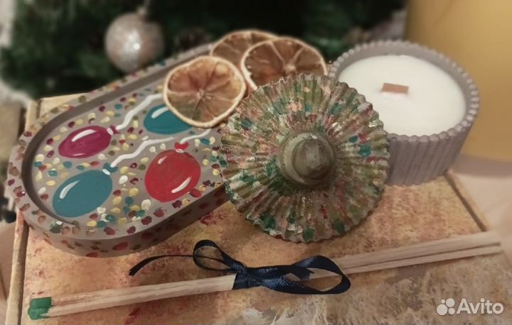 Подарочный набор аромасвеча