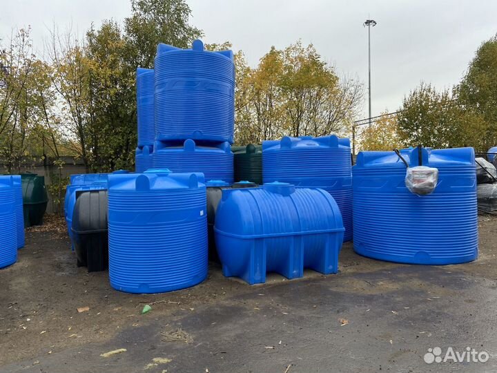 Пластиковые баки бочки для дома дачи дизеля 10000л