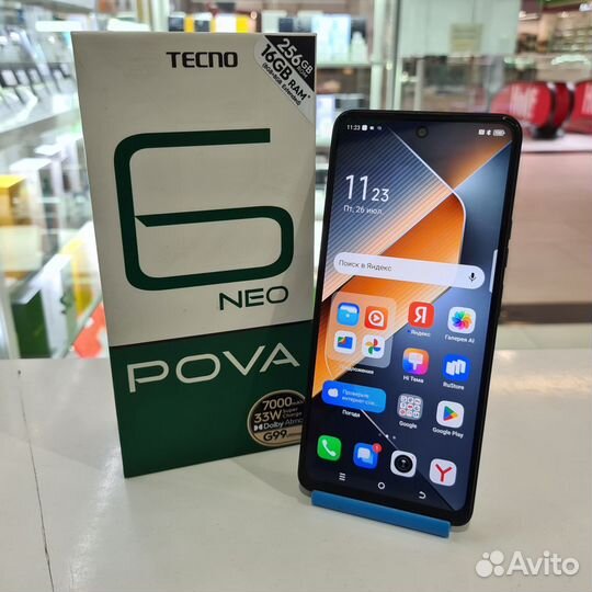 TECNO Pova 6 Neo, 8/256 ГБ