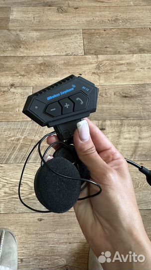 Мотогарнитура для шлема