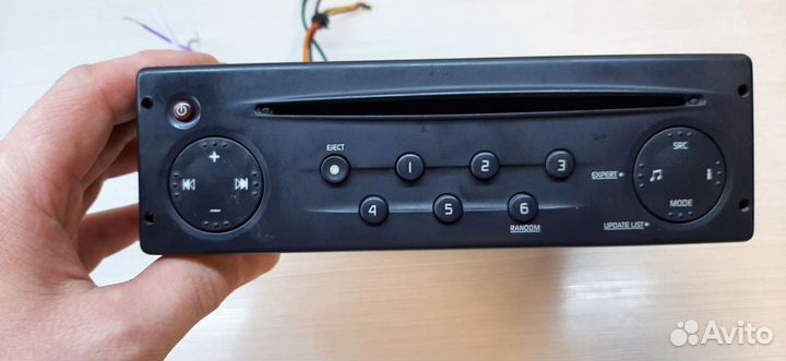 Коврик заглушка ремня Магнитола renault