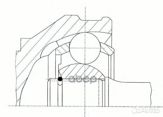 304327 шрус наружный VW Golf/Touran 1.4-2.0i/1