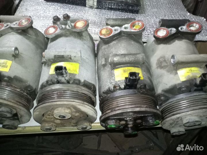 Компрессор кондиционера Форд Фокус 2 1.6 оригинал