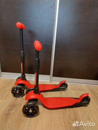 Самокат детский трехколесный Дерзкий