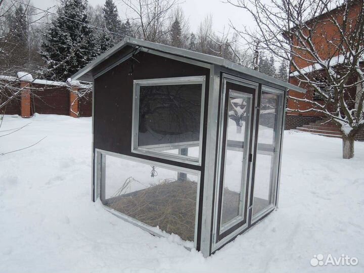 Курятник 2в1 зимне-летний