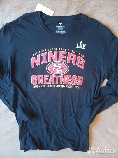 Фан лонгслив NFL