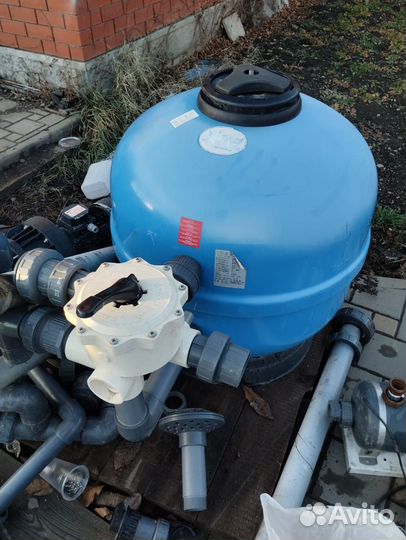 Установка для фильтрации бассейна