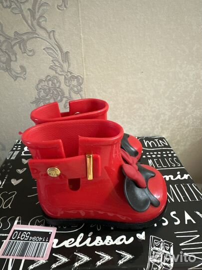 Mini melissa сапожки 19/20
