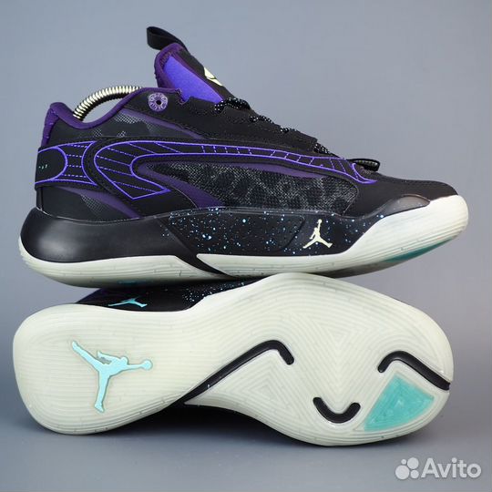 Jordan Luka 2 Black-Violet Размеры 41-45