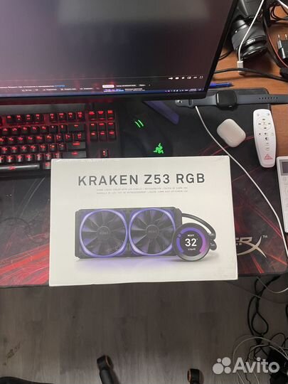 Водяное охлаждение nzxt Kraken Z53 RGB