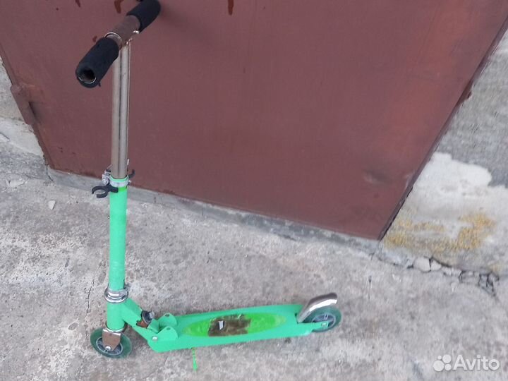 Самокат детский трехколесный бу