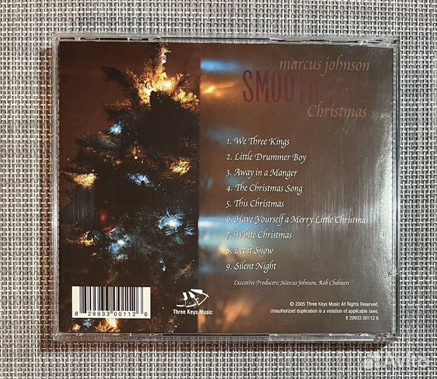 Marcus Johnson-Smooth Jazz Christmas CD