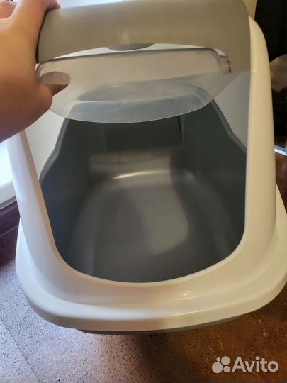 Закрытый лоток для кошек бу