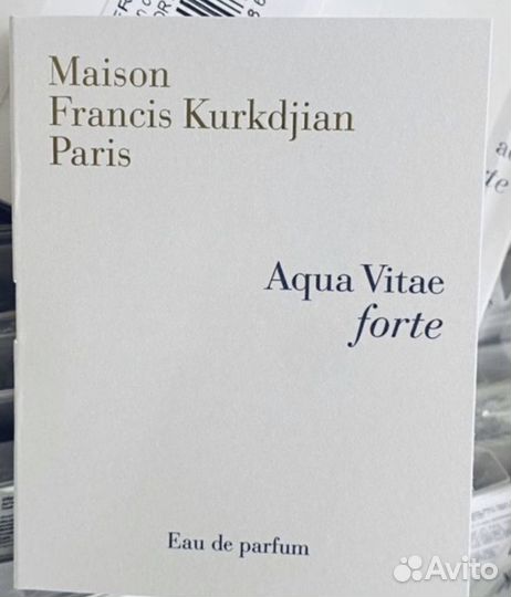 Maison francis kurkdjian aqua vitae forte