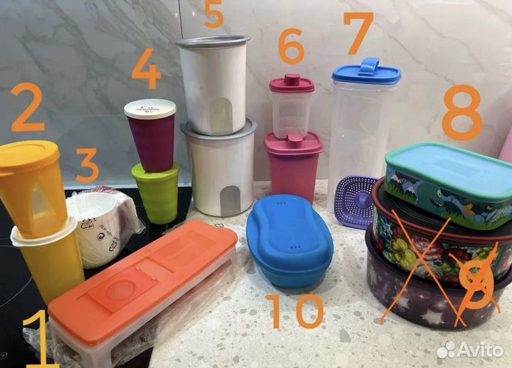 Посуда tupperware новая