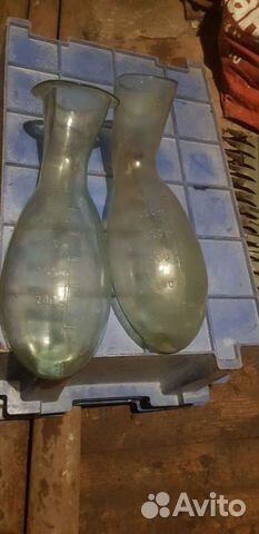 Утка стеклянная медицинская (мочеприемник)