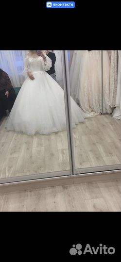 Свадебное платье новое