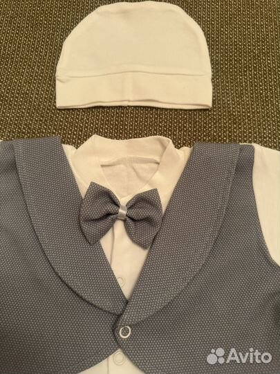 Новогодний нарядный слип с бабочкой 62