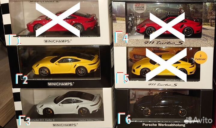 Модель Porsche 1:43 Spark, Minichamps