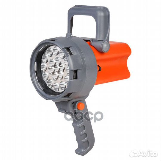 Фонарь аккум. прожектор LEDx16 с батареей 6В 2,4