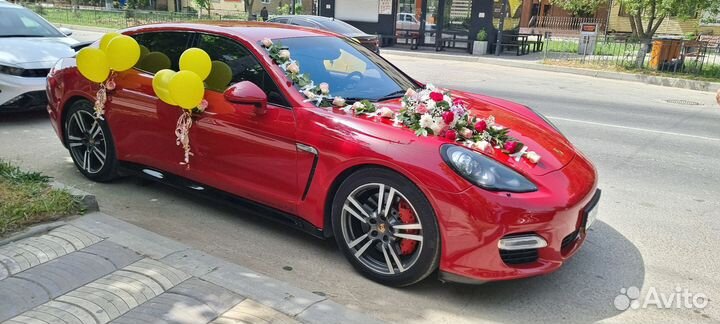Свадебный автомобиль на прокат Porshe Panamera