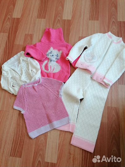 Одежда на девочку 92-98 размер пакетом