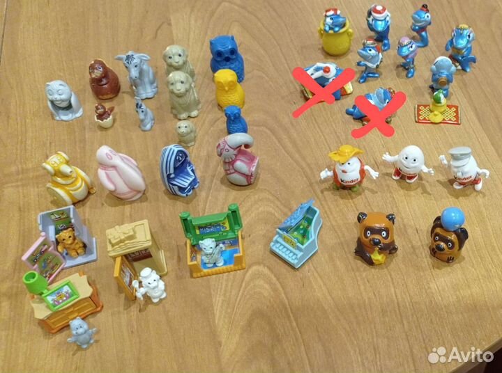 Игрушки из киндер-сюрпризов