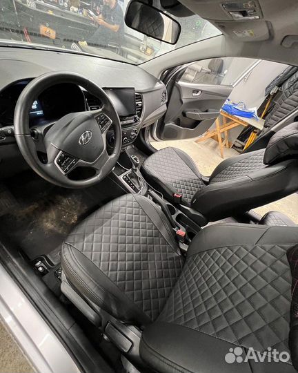 Авточехлы из экокожи