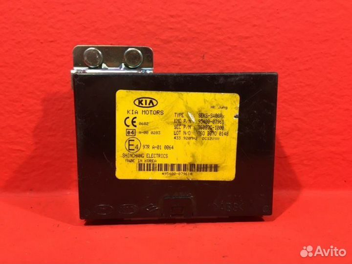 Блок комфорта Kia Picanto 1 G4HG 1.1 1086 куб. см