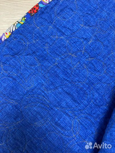 Лоскутный плед покрывало одеяло Хендмейд